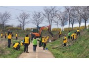 한국숲사랑총연합회 고양시지회, 도촌천 일대에 무궁화 370 식재(2025…